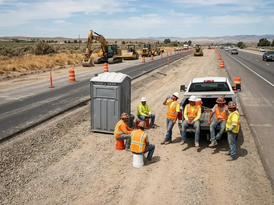 highway-road-construction-crew-007 — frequently asked questions, Porta Potty and Restroom Rentals in Russell, KY